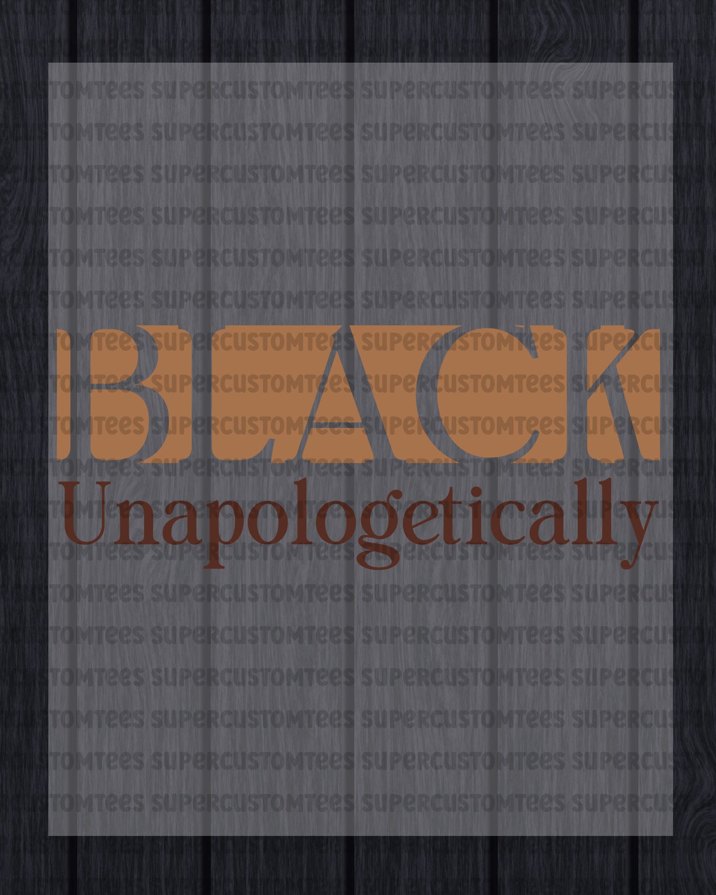 Happy Juneteenth Black Unapologetically DTF Transfer