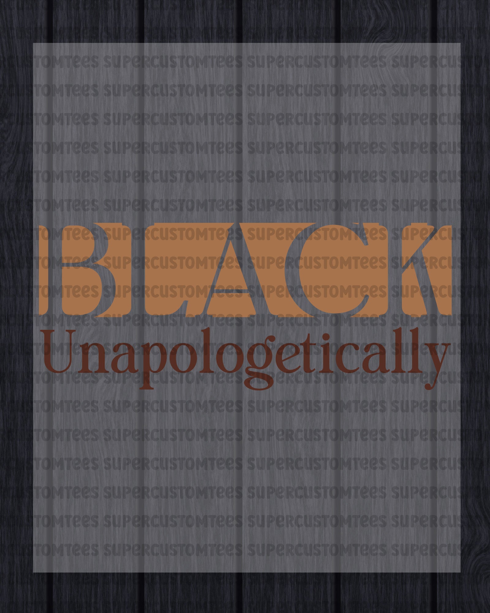 Happy Juneteenth Black Unapologetically DTF Transfer