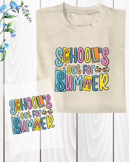 Happy Last Day DTF Transfer Ready to Press