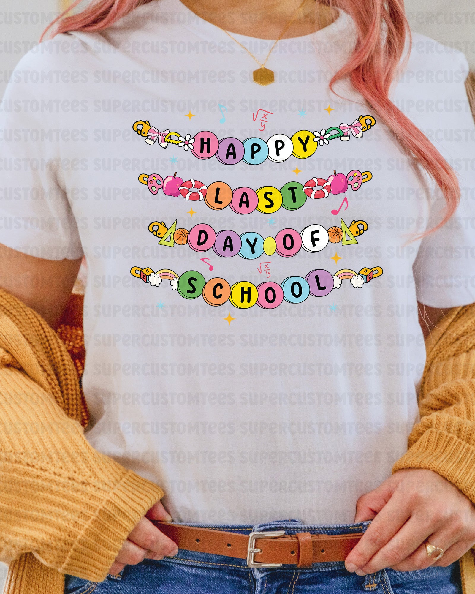 Happy Last Day of School DTF Transfer Ready to Press