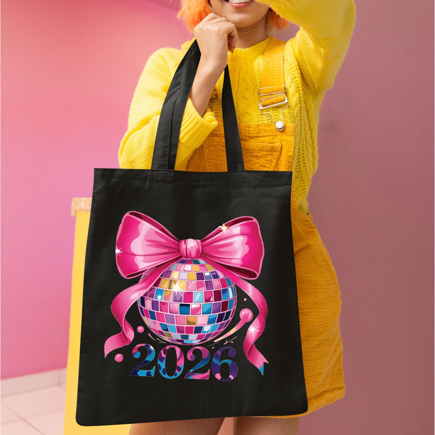 Happy New Year 2026 DTF Transfer, Ready to Press Heat Transfer for Shirts, Festive Holiday New Year 2026 Design, UV Sticker