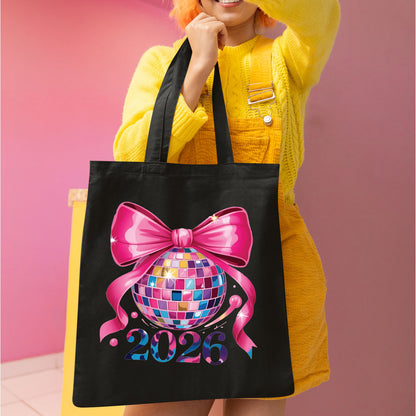 Happy New Year 2026 DTF Transfer, Ready to Press Heat Transfer for Shirts, Festive Holiday New Year 2026 Design, UV Sticker