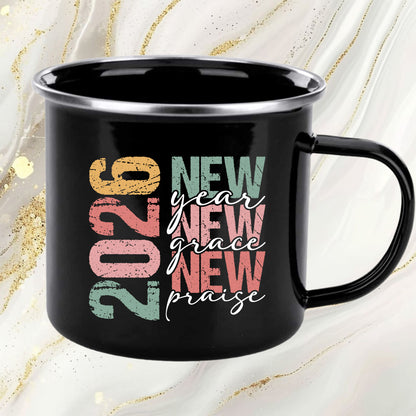 Happy New Year 2026 DTF Transfer, Ready to Press Heat Transfer for Shirts, Festive Holiday New Year 2026 Design, UV Sticker