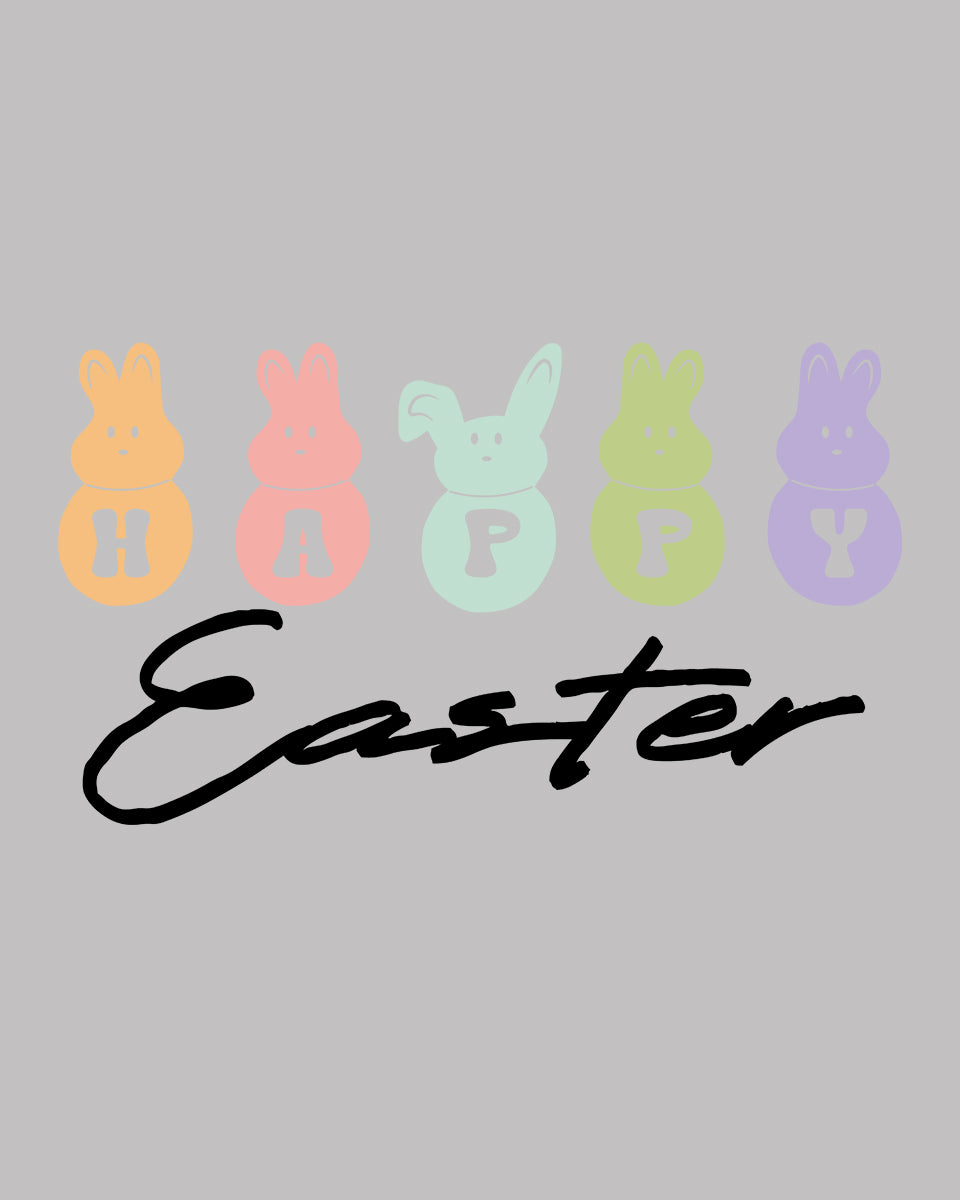 Happy Easter Bunny DTF Transfer Film