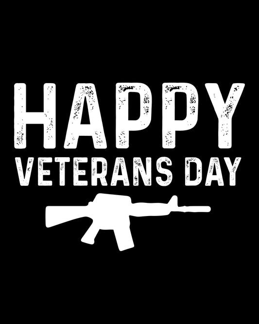 Happy Veterans Day DTF Transfer