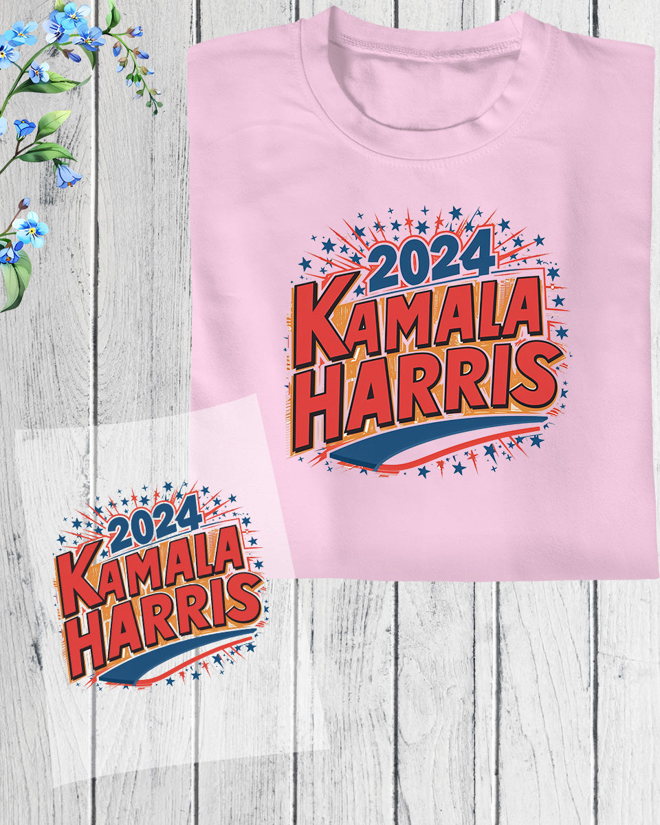 2024 Kamala Harris DTF Transfer Film