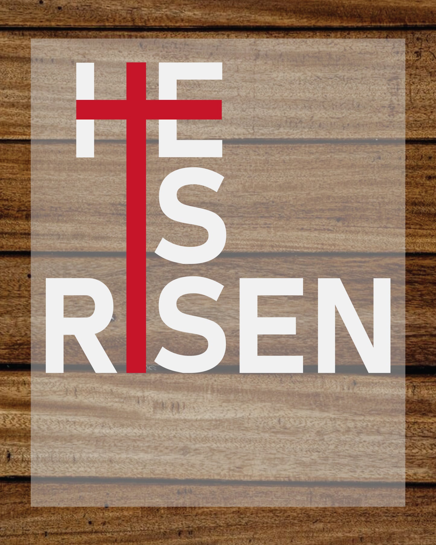 He Is Risen Ready to Press DTF Transfer