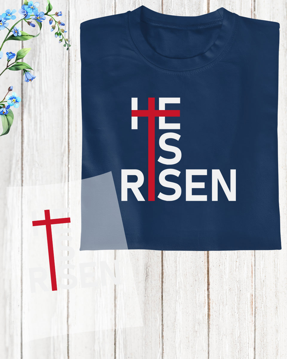 He Is Risen Ready to Press DTF Transfer