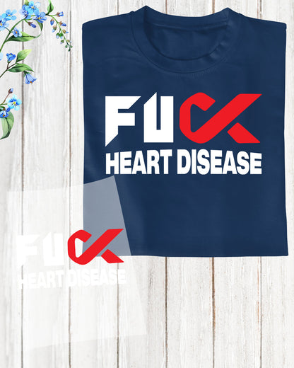 Heart Disease Awareness Heat Transfer for Shirt