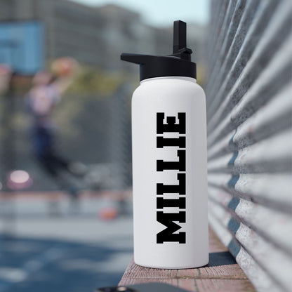 Custom Name Water Bottle For Kids and Adults
