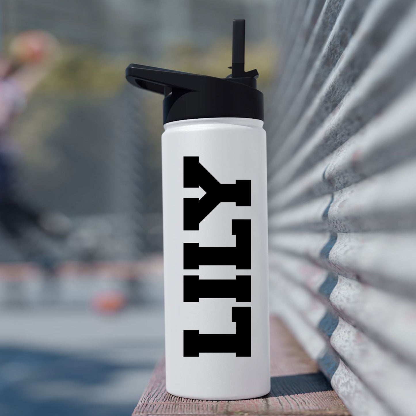Custom Name Water Bottle For Kids and Adults