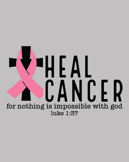 Heal Cancer Christian DTF Transfer Film