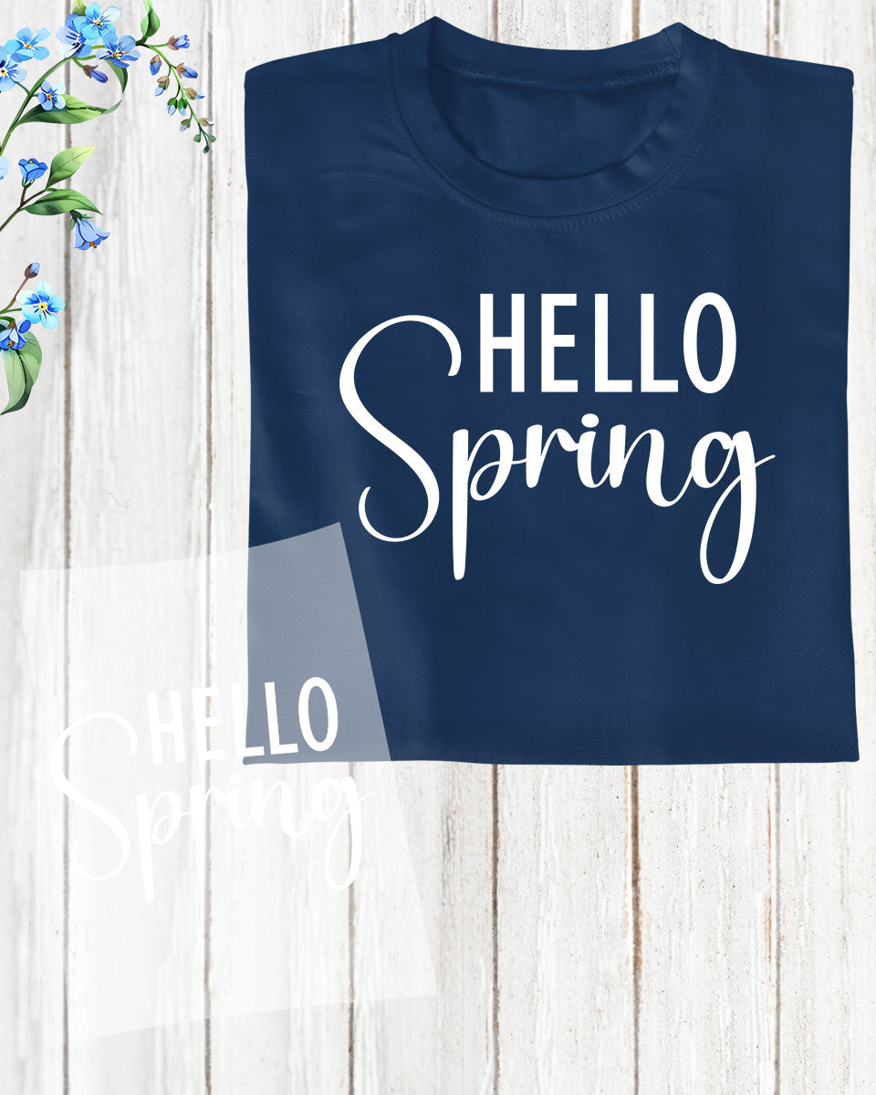 Hello Spring Gift DTF Transfer Film