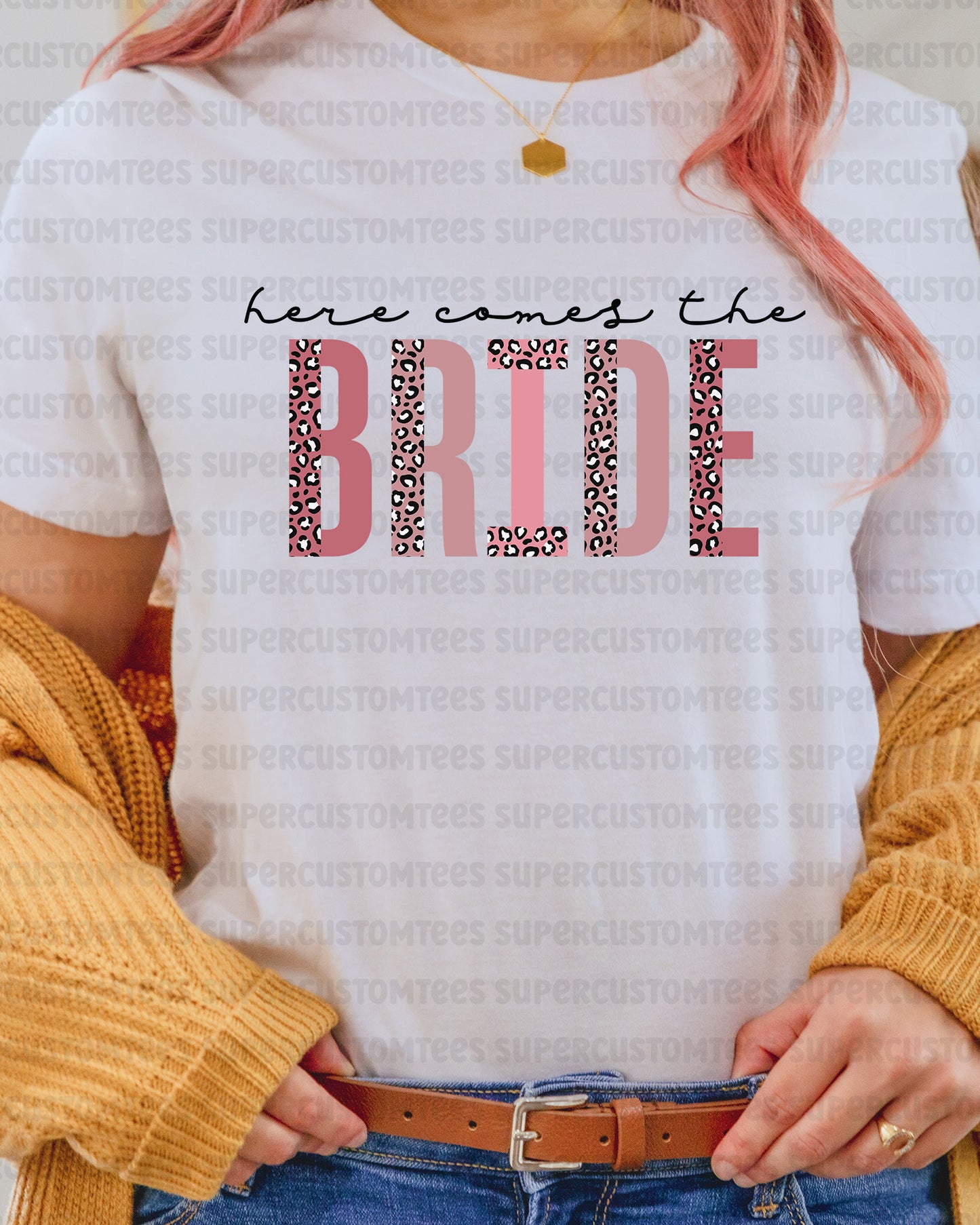 Here Comes The Bride DTF Transfer