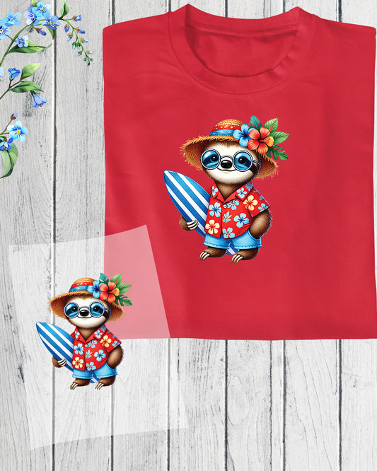 Summer Funny Cartoon DTF Transfer Film