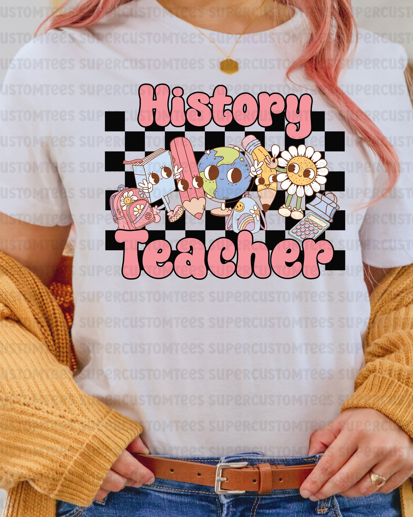 History Teacher DTF Transfer Ready to Press