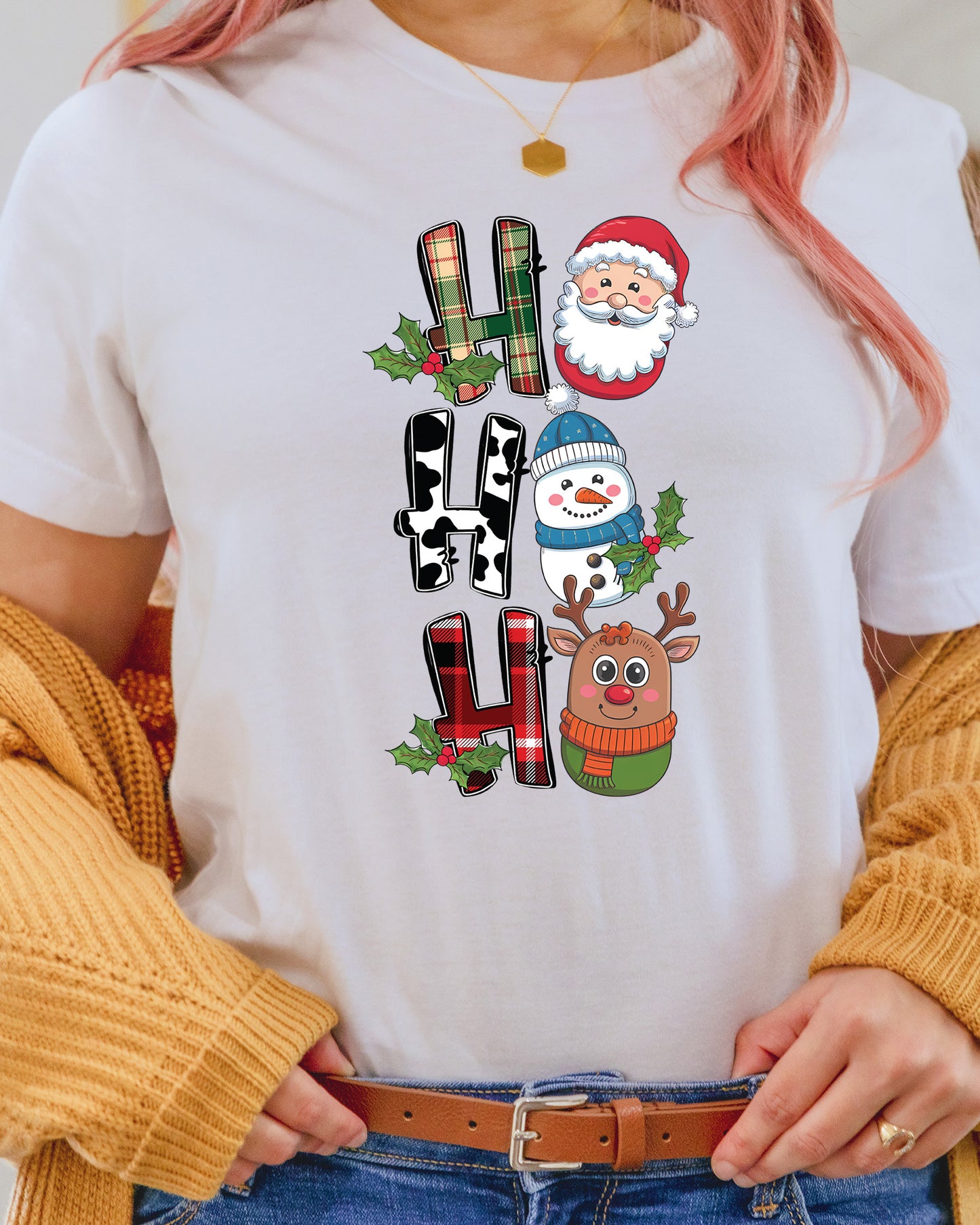 Ho Ho Ho Christmas DTF Transfer