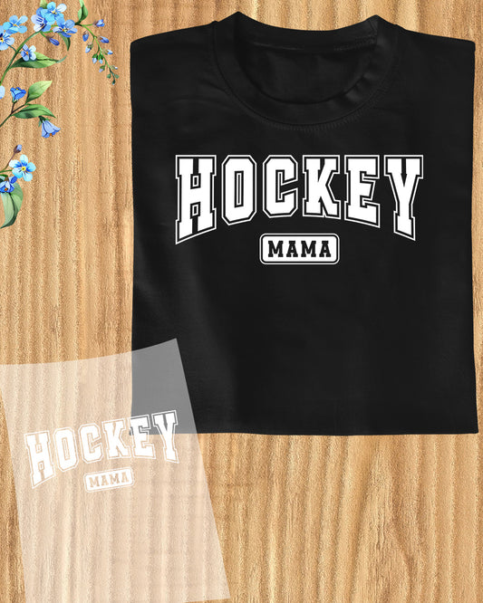 Hockey Mama Trendy DTF Transfer Film