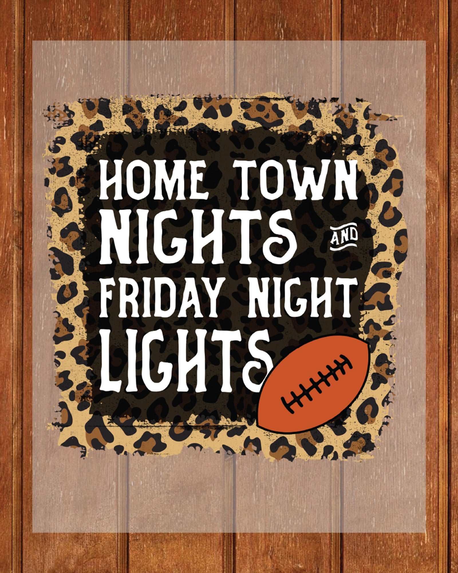 Home Town Nights and Friday Night Lights DTF Transfer