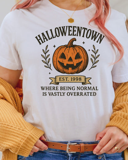 Halloweentown Halloween Pumpkin DTF Transfer