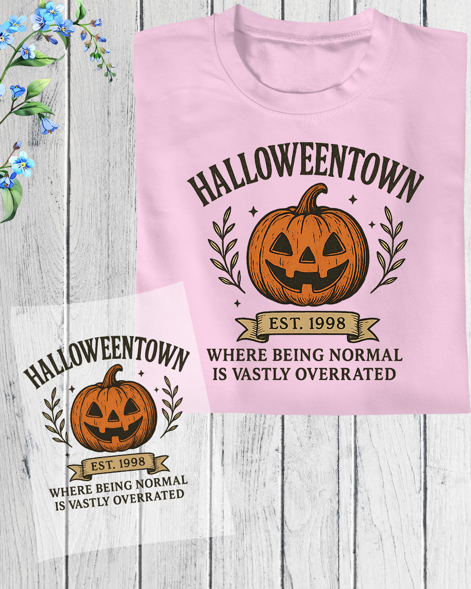 Halloweentown Halloween Pumpkin DTF Transfer