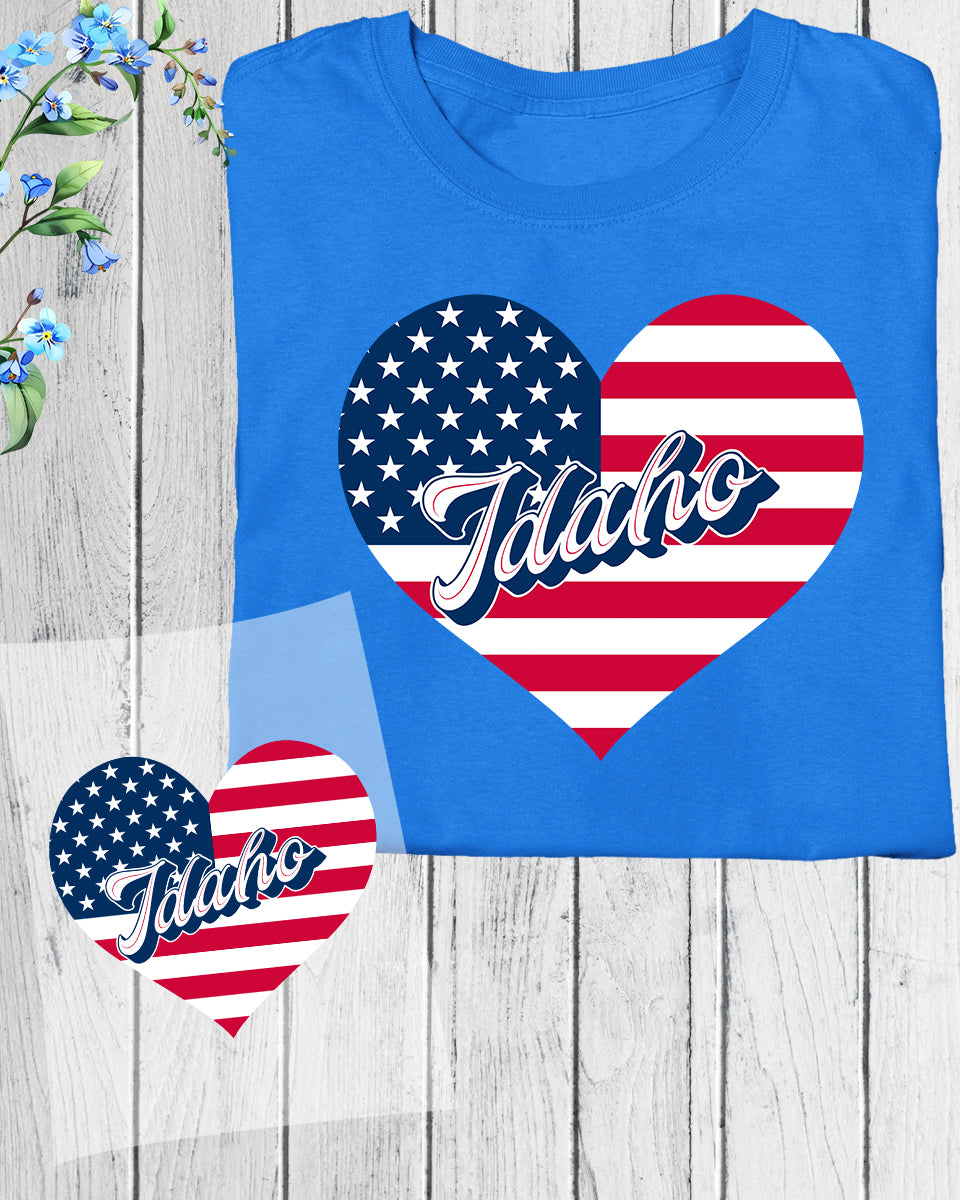 Idaho DTF Printing Transfer Sheet