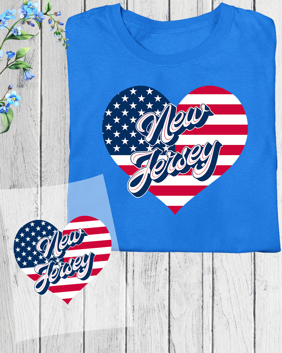 New Jersey DTF Printing Transfer Sheet