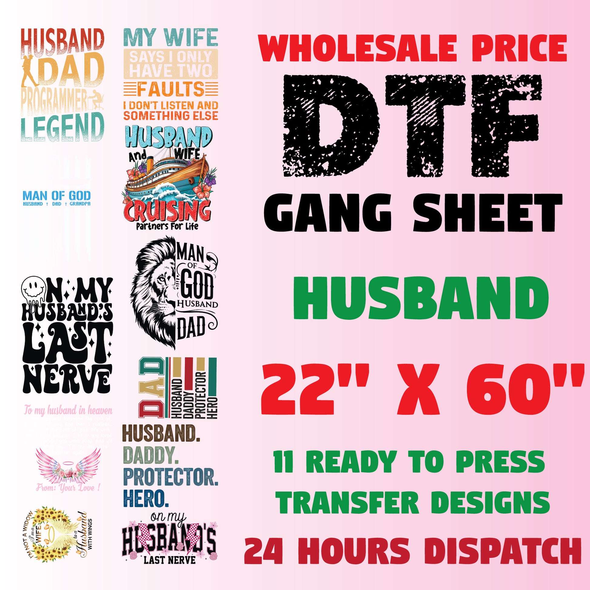 Husband Gang Sheet