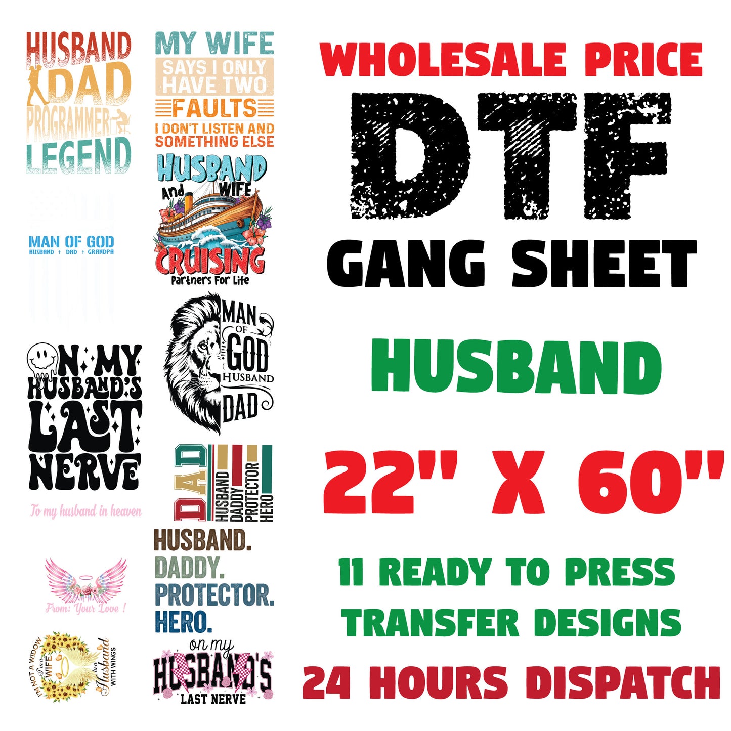 Husband Gang Sheet