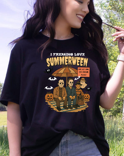I Freaking Love Summerween Designs DTF Transfer