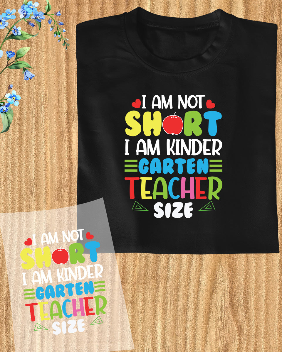 Kindergarten Teacher DTF Transfer Film