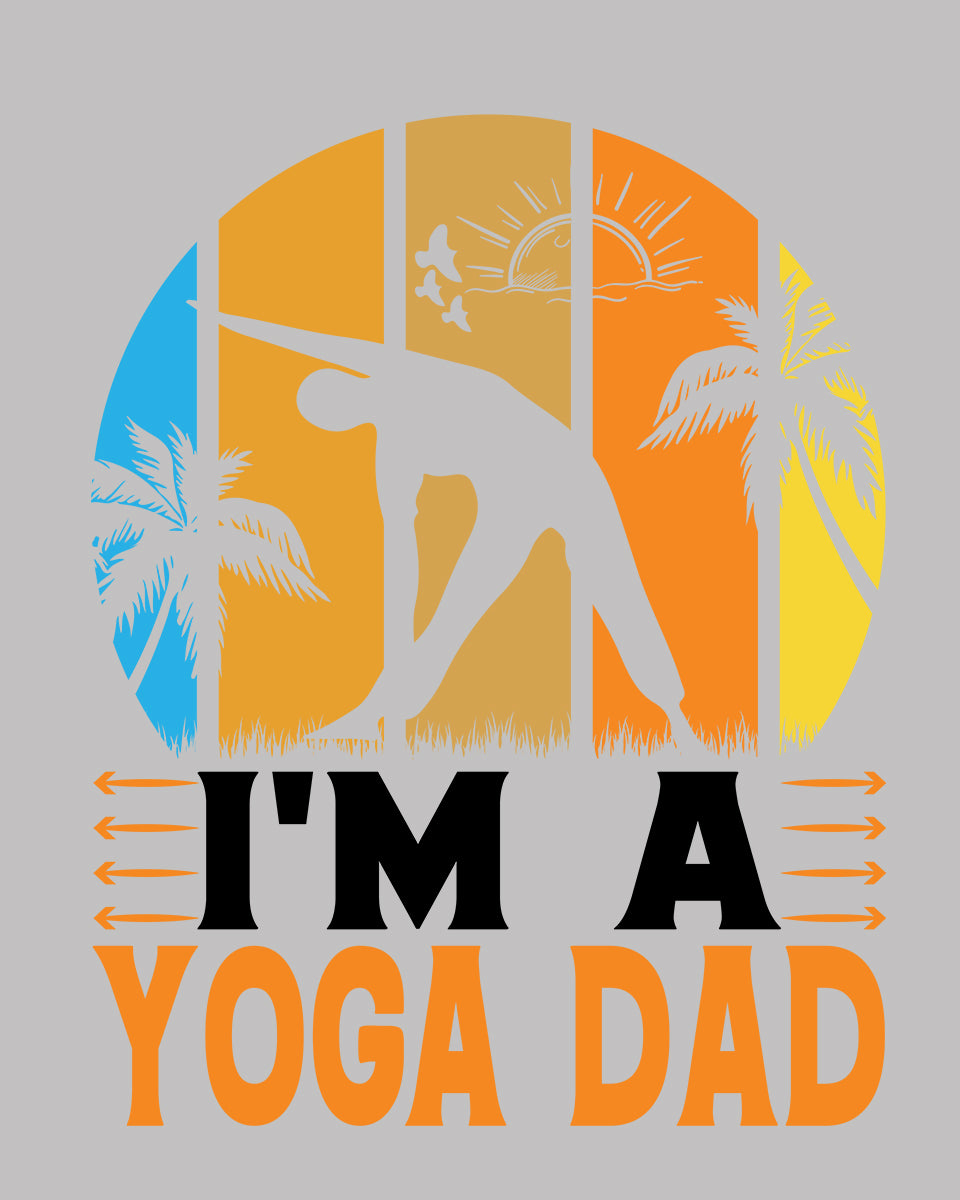 I'm a Yoga Dad DTF Transfer Film