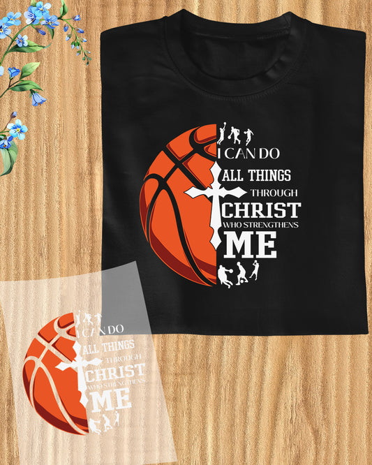 Christian Basketball DTF Transfer Film