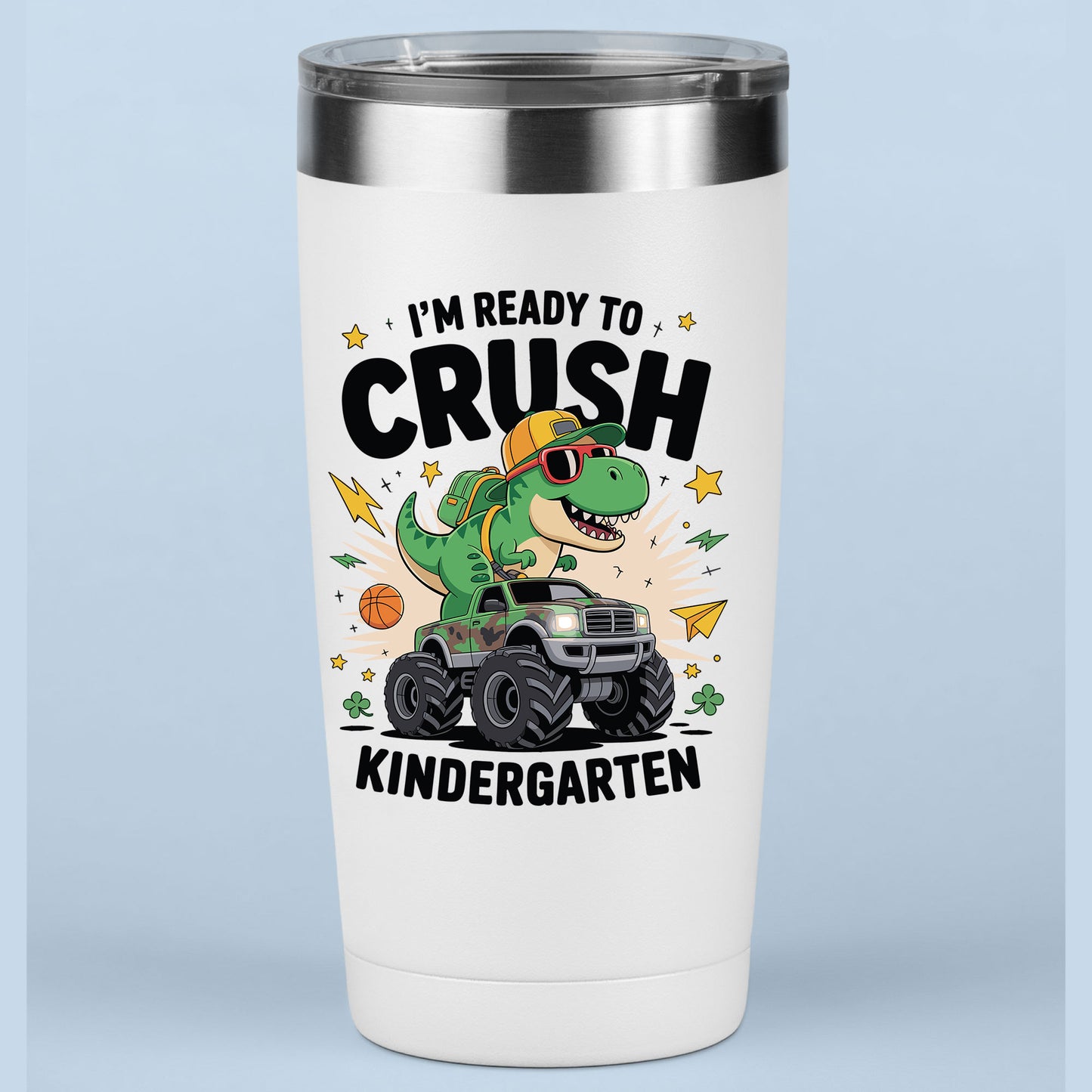 Im Ready to Crush Kindergarten DTF Transfer