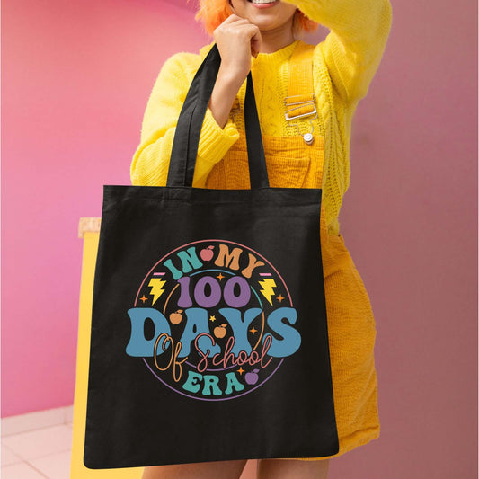 In My 100 Days of School Era Design DTF Transfer, Ready to Press Heat Transfer for Shirts, Fun 100 Days of School Design, UV Sticker