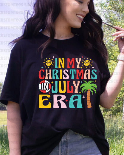 In My Christmas In July Era DTF Transfer
