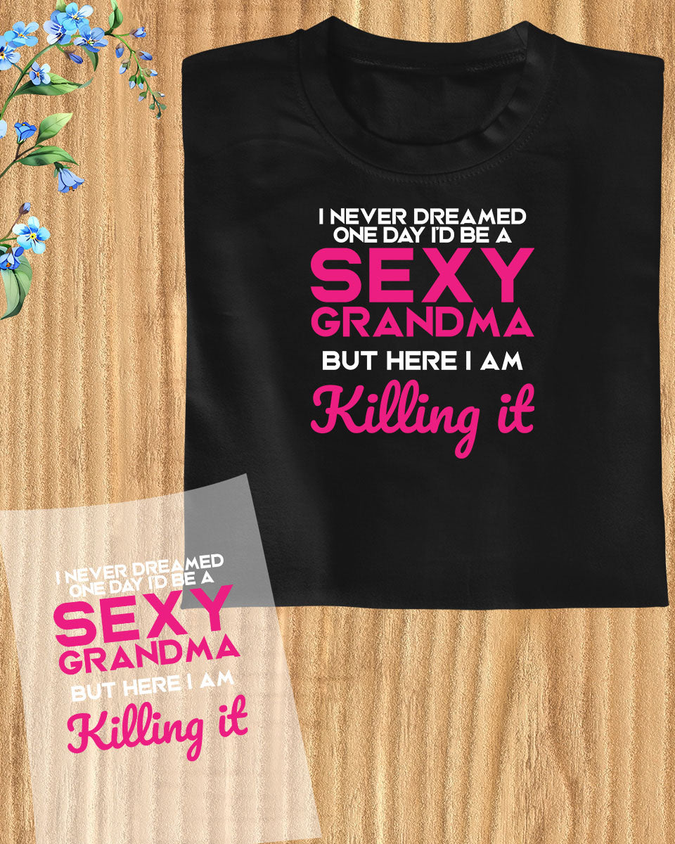 Sexy Grandma Funny DTF Transfer