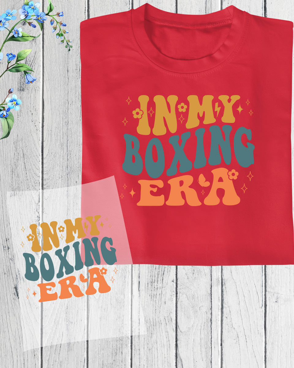 In My Boxing Era Retro DTF Transfer Film