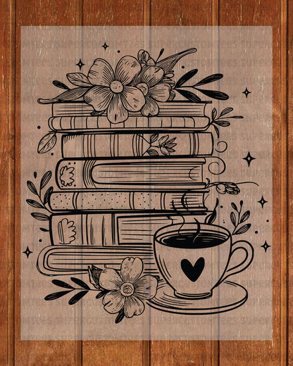 Inspired Book Lover DTF Transfer