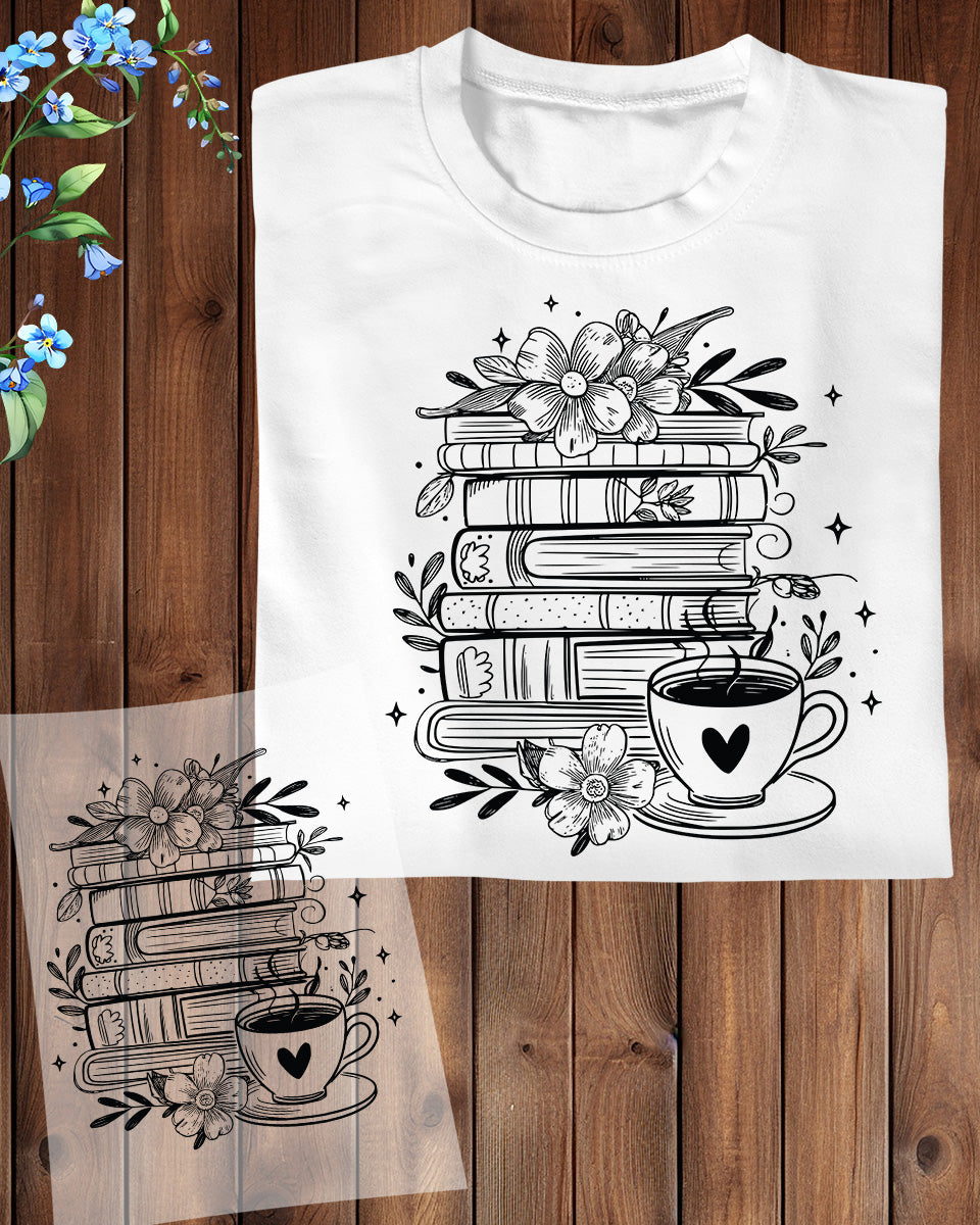 Inspired Book Lover DTF Transfer