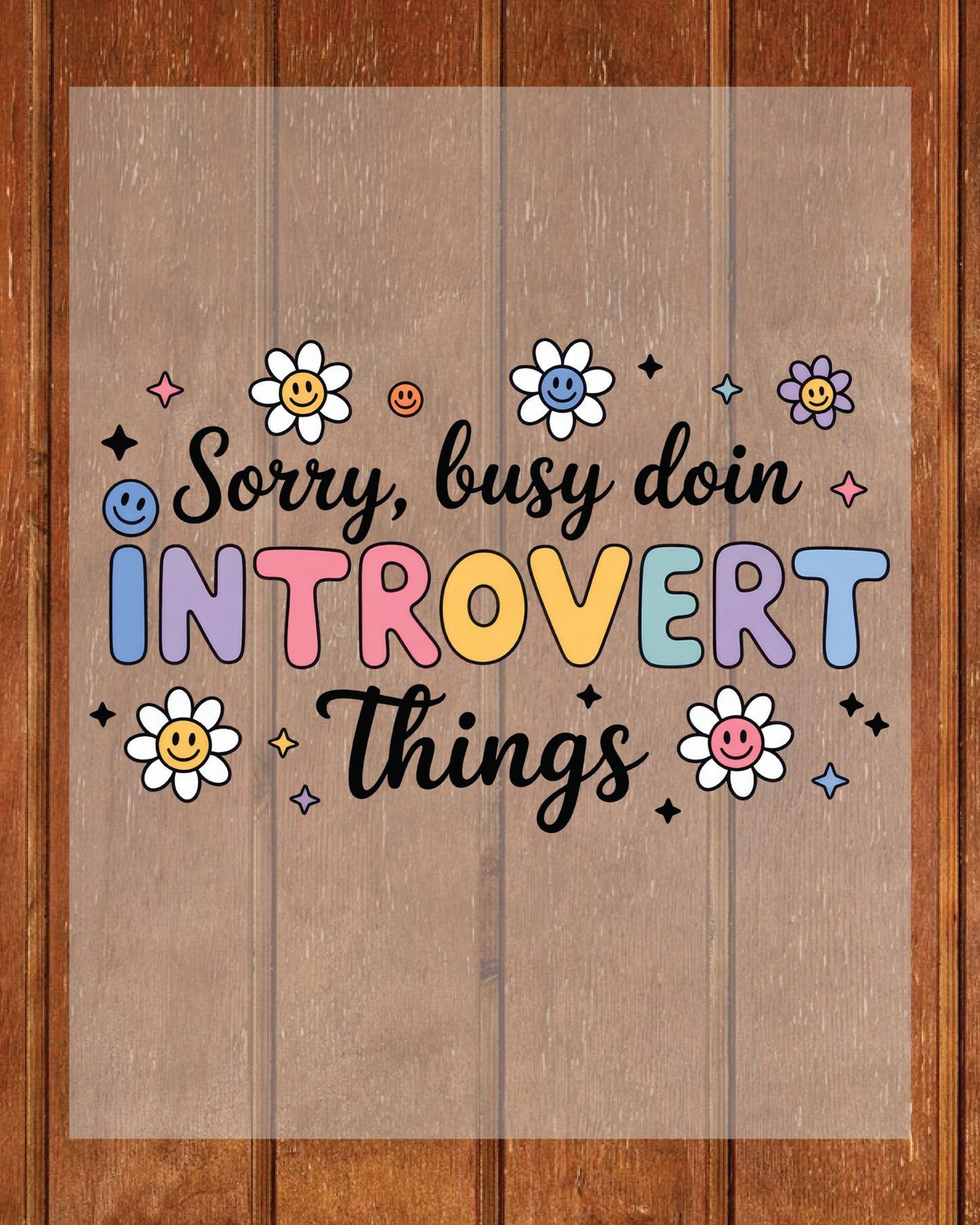 Introvert DTF Transfer