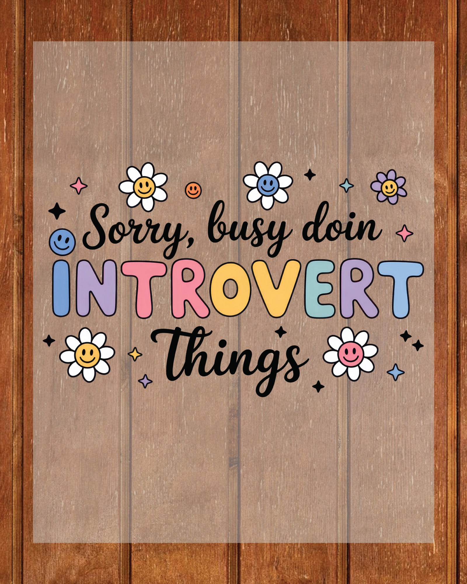 Introvert DTF Transfer