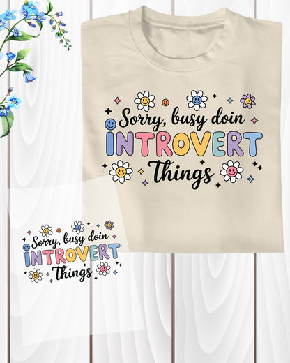 Introvert DTF Transfer