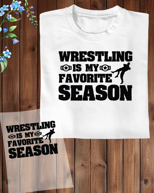 Wrestling Season  DTF Transfer Film