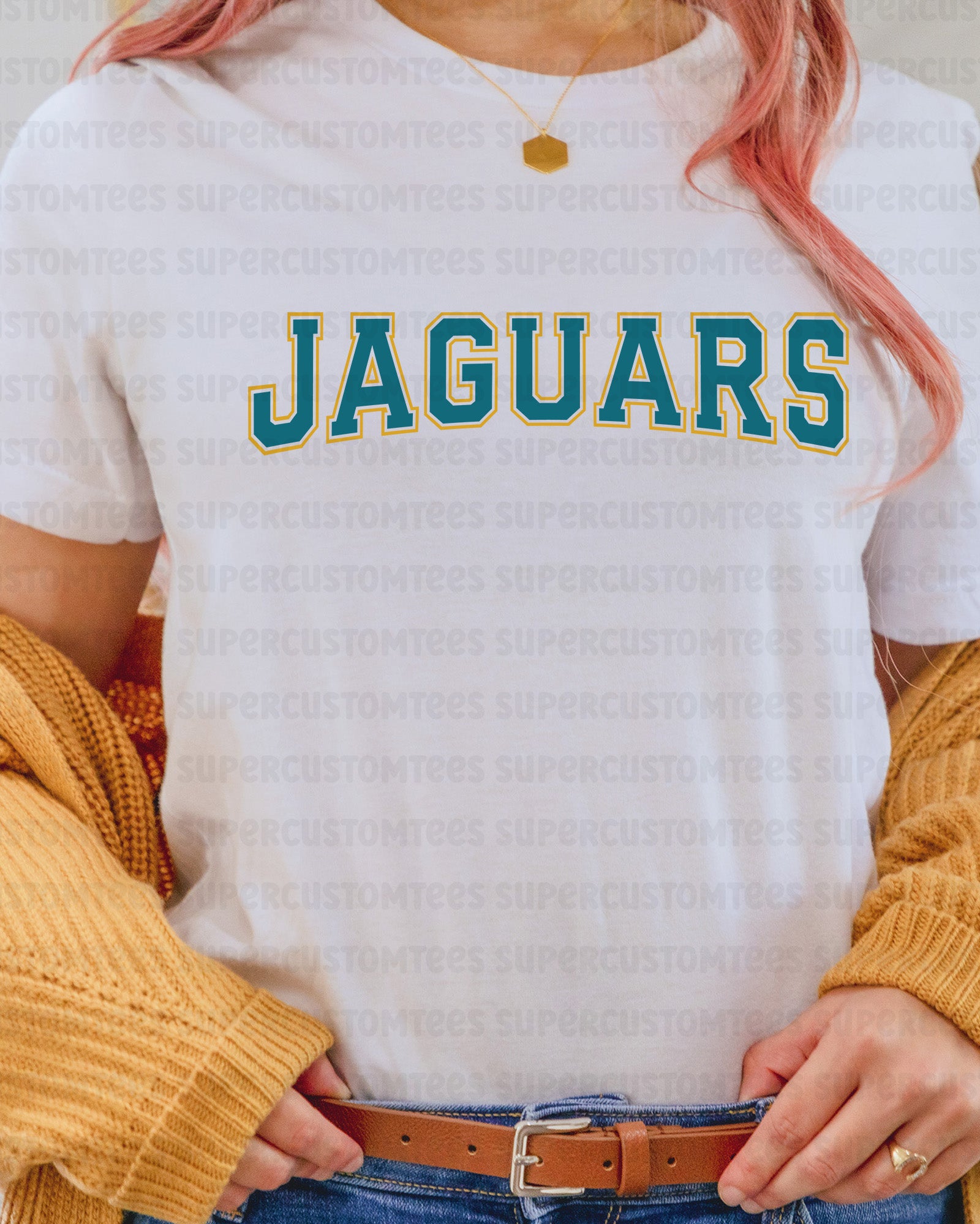 Jaguars DTF Transfer Ready to Press