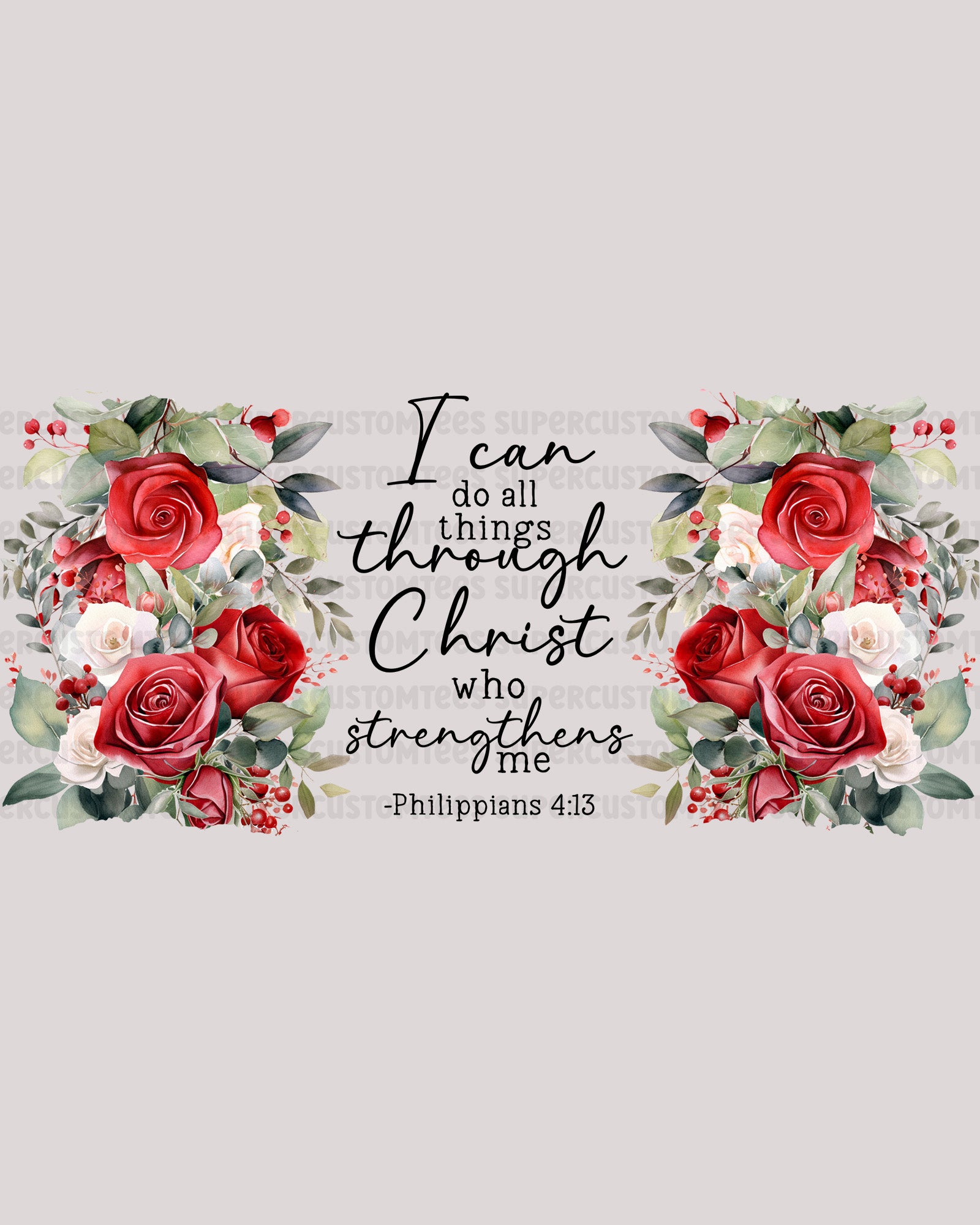 Jesus Christ Glass Tumbler UV sticker