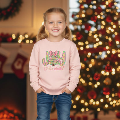 Joy to the World Sweatshirt Christian Christmas Shirt Holiday Tshirt Women Xmas Top Joyful Winter Tee Christmas Gift for Family