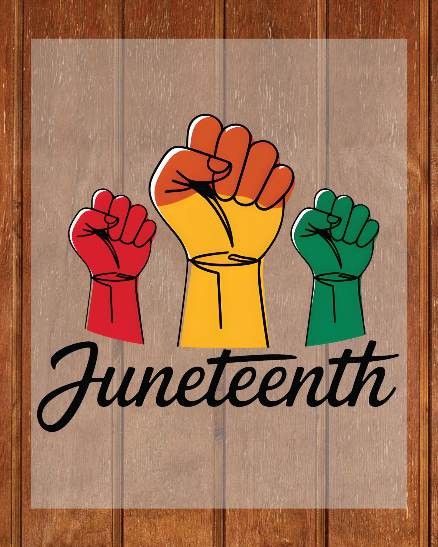 Juneteenth History DTF Transfer