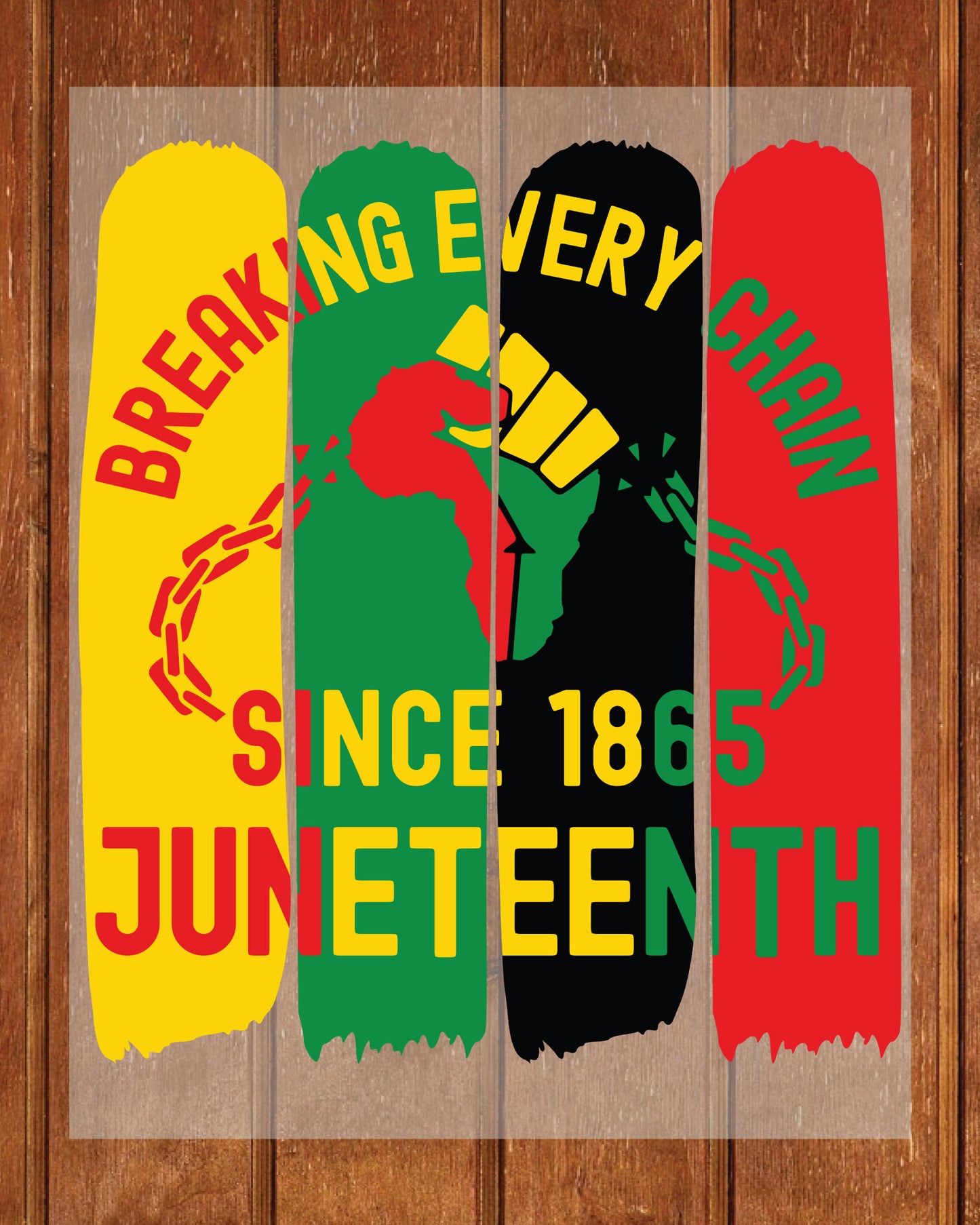 Juneteenth Holiday DTF Transfer