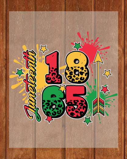 Juneteenth shirt designs DTF Transfer